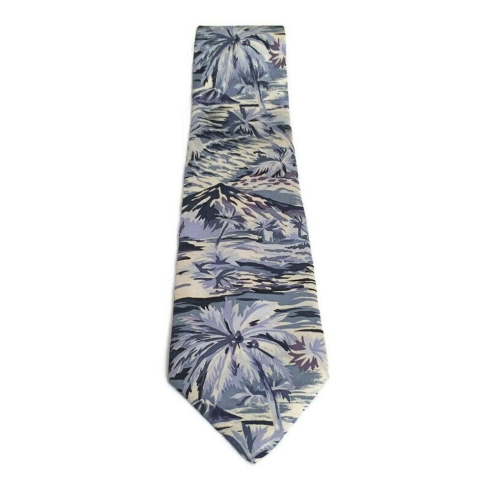 Echo Island Silk Tie